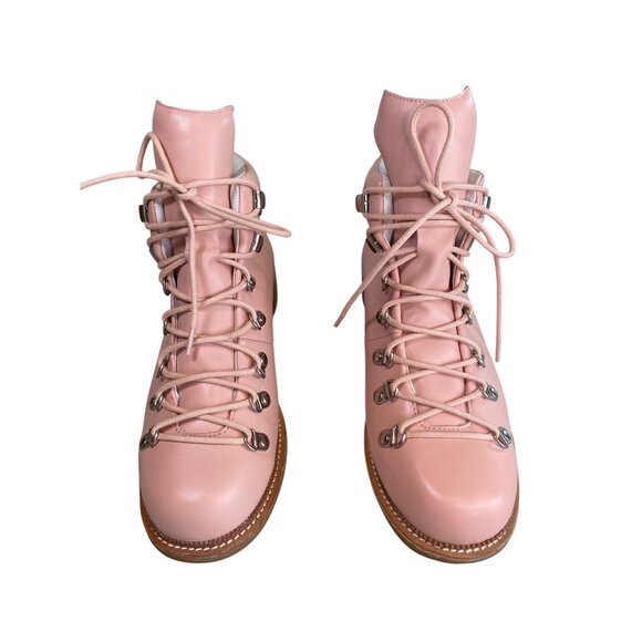 Jeffrey Campbell + Free People Cascade Canyon Leather Lace Up Hiker Boots W's 10 - Picture 15 of 17